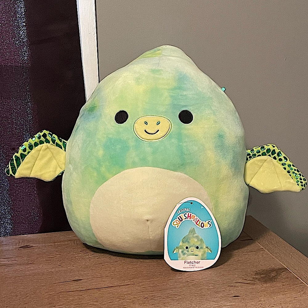 NWT Fletcher the pterodactyl 11" squishmallow